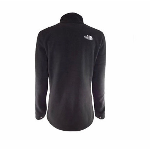 NWT Ladies Black Fleece The North Face zip up - Picture 2 of 6